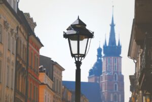 wieża mariacka w Krakowie